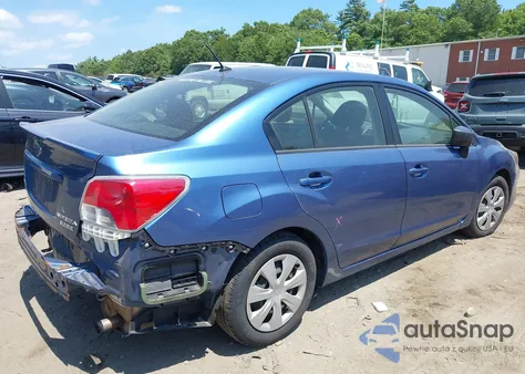 2015 Subaru Impreza 2.0I from USA, damaged, VIN JF1GJAA65FH017526